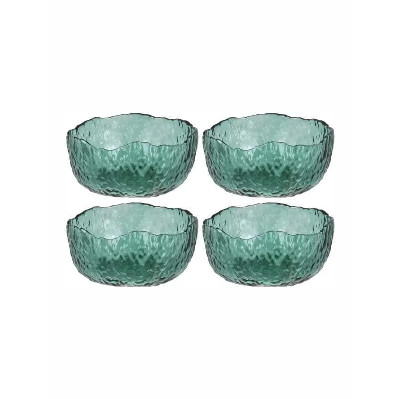 Licious Glass Serving Bowl (Green) - Set Of Four media 4