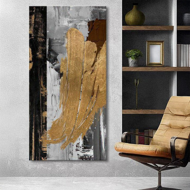 Expressionist Abstract Wall Painting