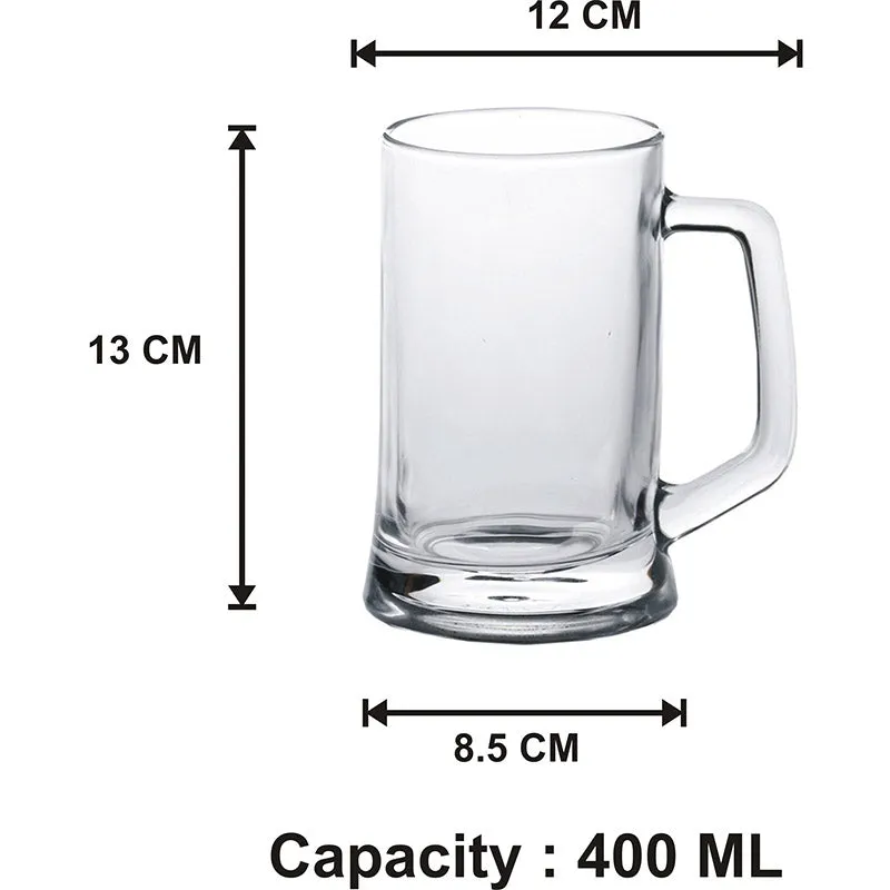 Bira Beer Mug (400 ML) - Set Of Six media 6