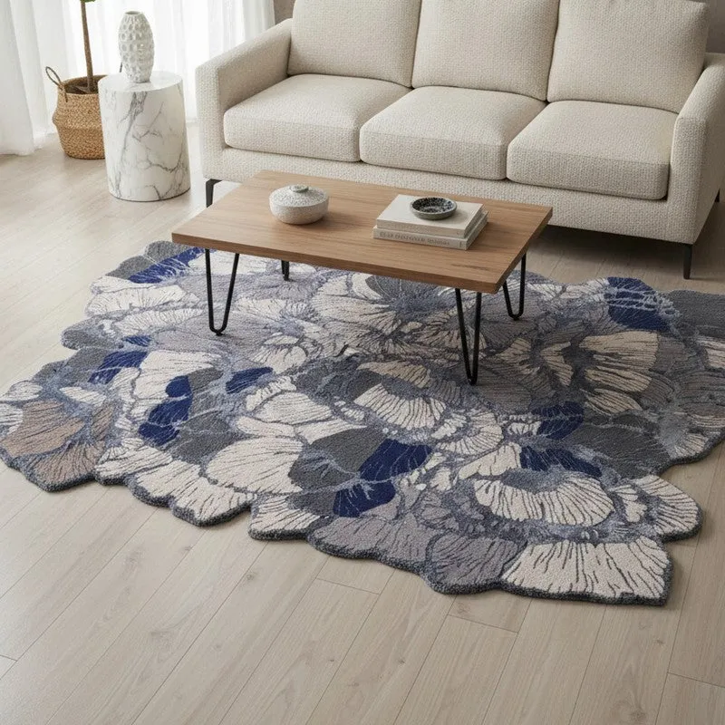 Kairo Cotton Carpet - Blue media 3