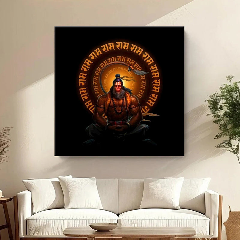 Rama Bhakta Wall Painting