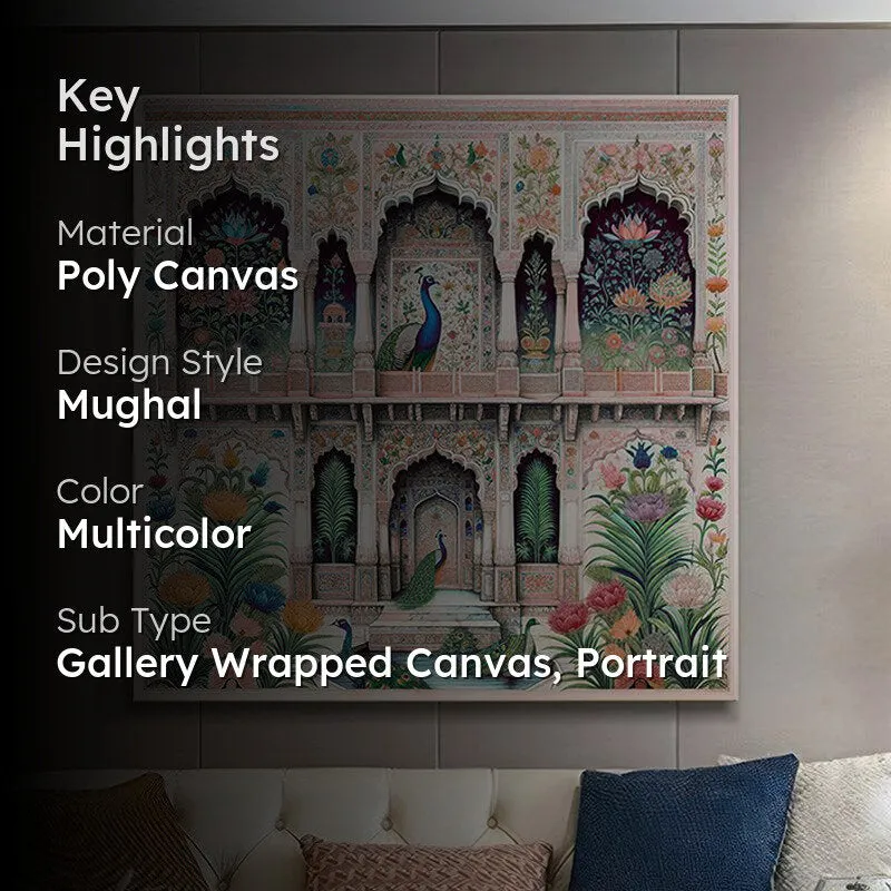 Indian Elegance Wall Painting media 2