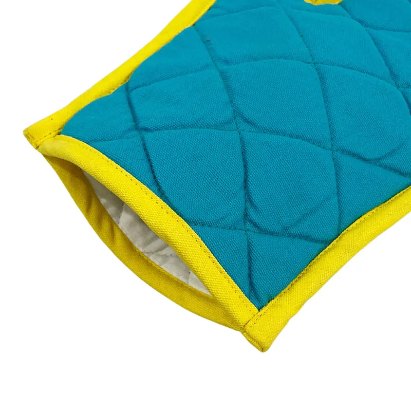 Swayam Teplo Kitchen Gloves (Blue & Yellow) - Set Of Two media 6