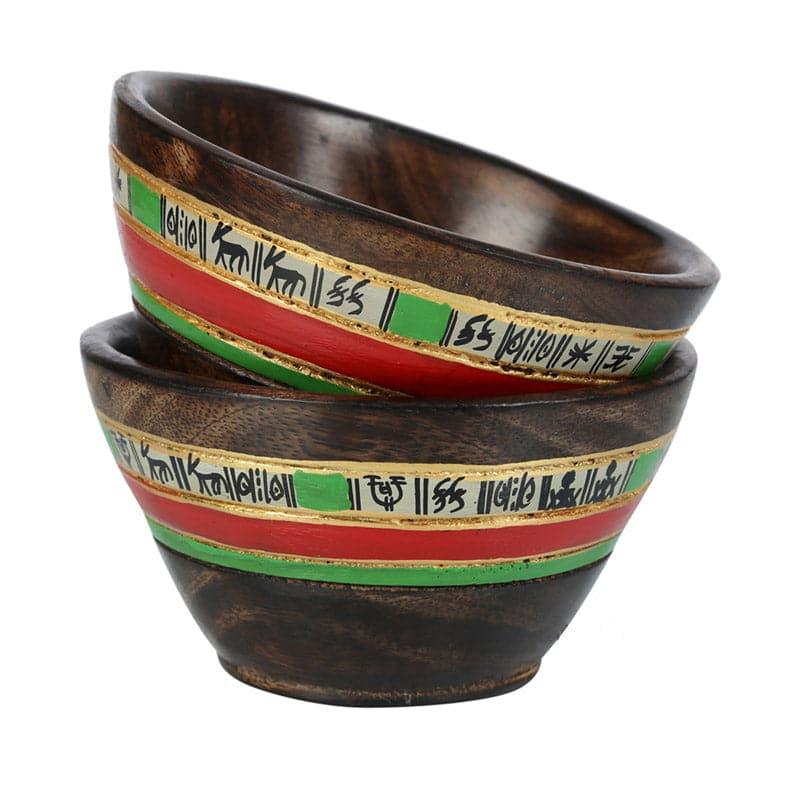 Maruthu Wooden Serving Set - Set Of Three media 5