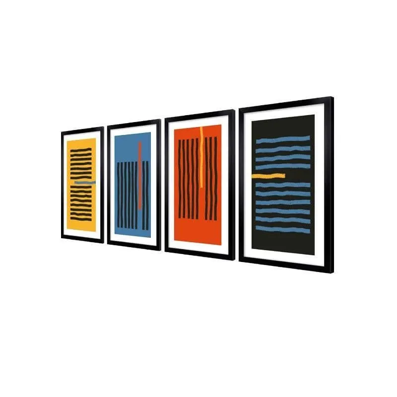 Out Of The Box Poly Canvas Wall Art - Set Of Four media 5