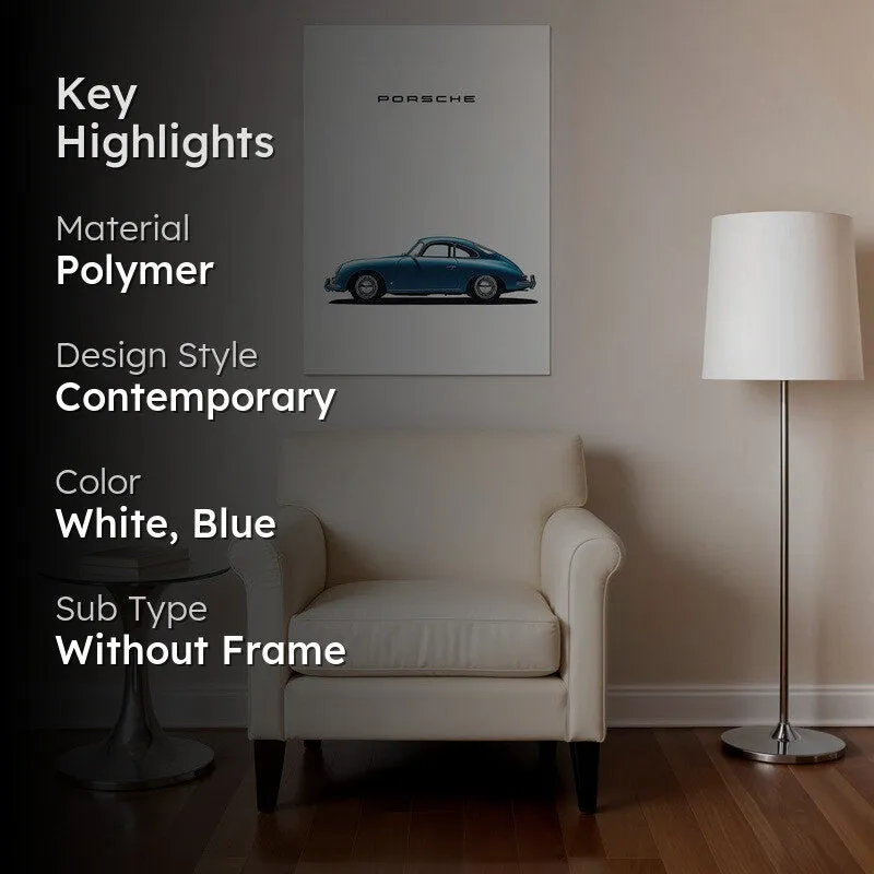 Classic Porsche Elegance Wall Poster media 2