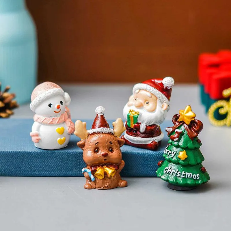Spirit Of Christmas Resin Figurine - Set Of Four media 6