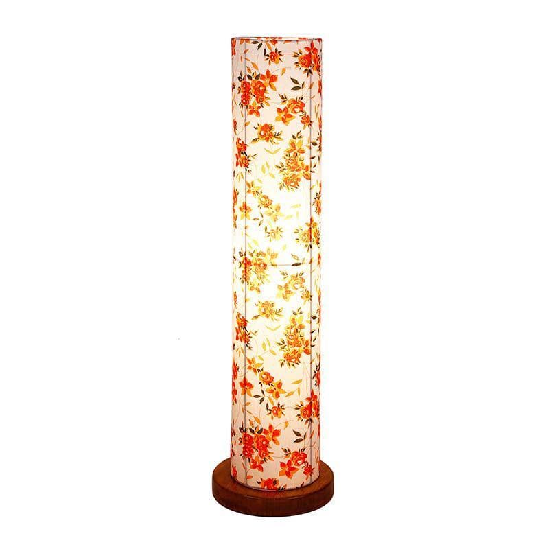 Orange Flora Tower Floor Lamp media 3