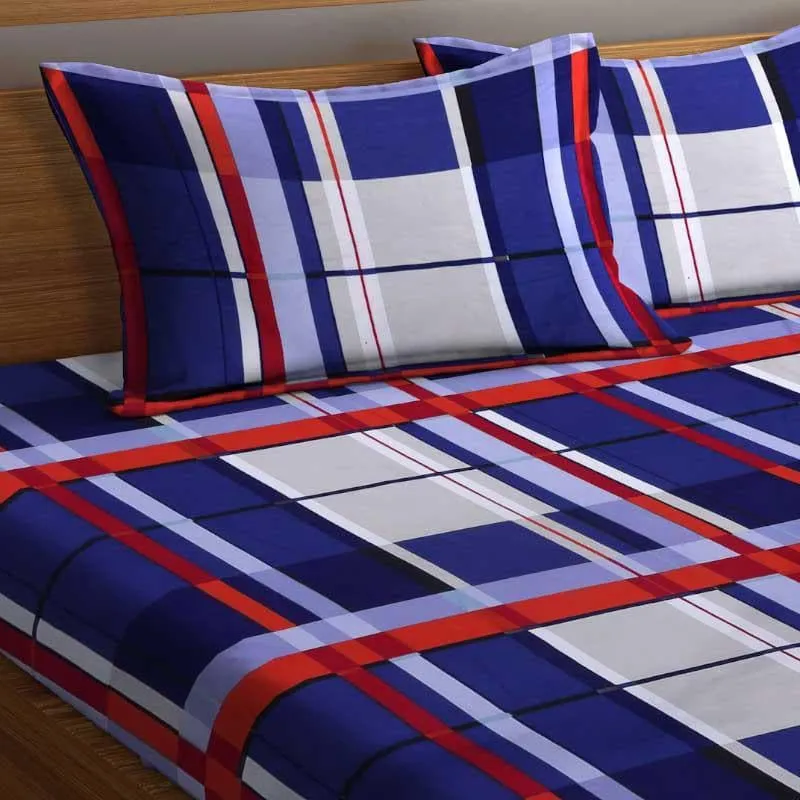Mirabelle Printed Microfiber Bedsheet - 130 GSM media 5