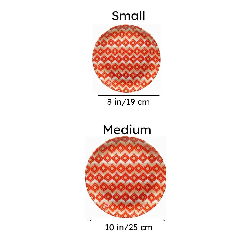 Ikkat Blocks Decorative Plate media 6