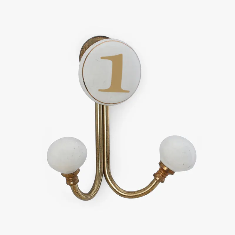 Numerical 1 Filigree Wall Hook media 3