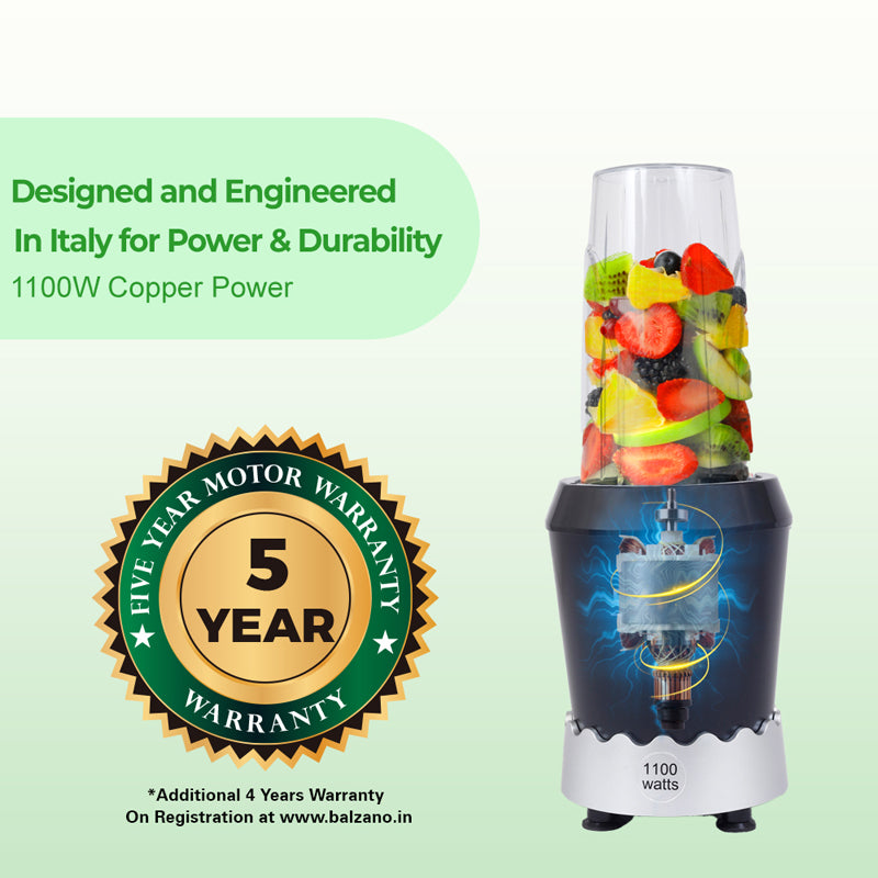 Balzano Ultra-Speed Bullet Grinder - 1100 W media 3