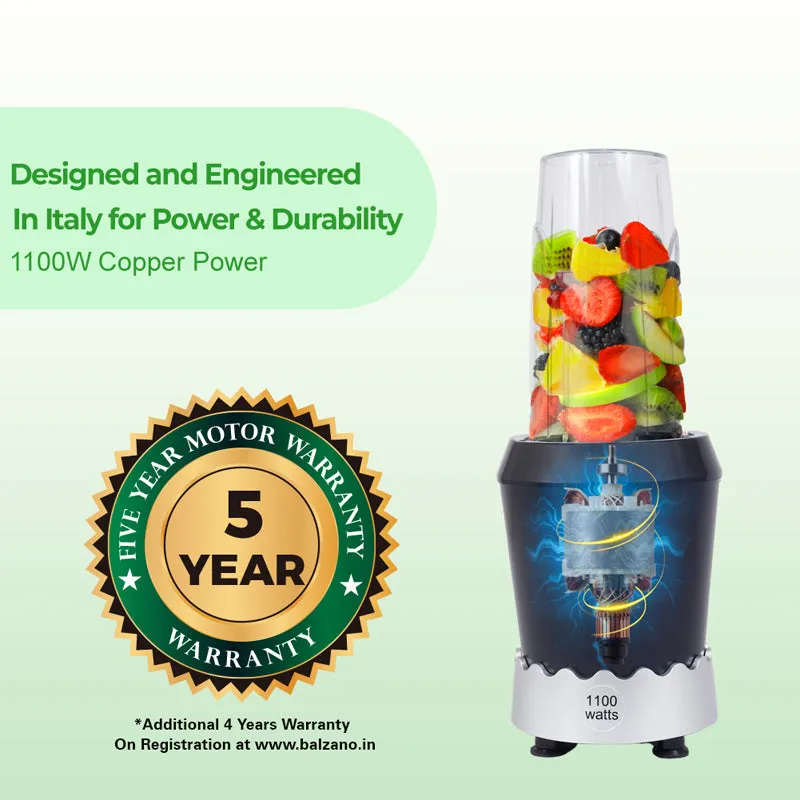 Balzano Ultra-Speed Bullet Grinder - 1100 W media 3