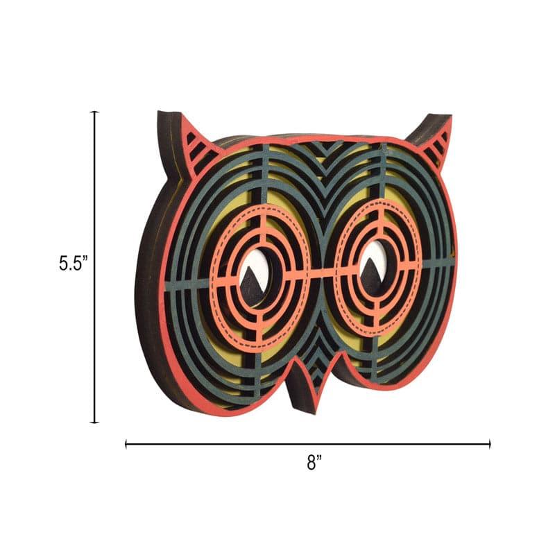 Goroda Hoot Wooden Wall Accent media 6