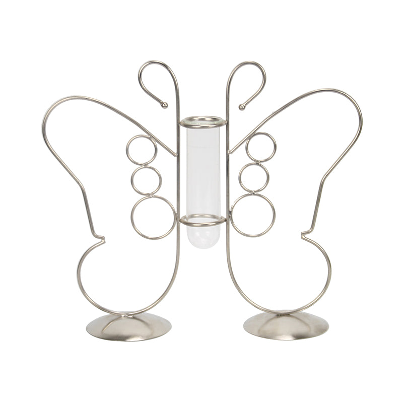 Nector Glow Test Tube Planter - Silver media 4