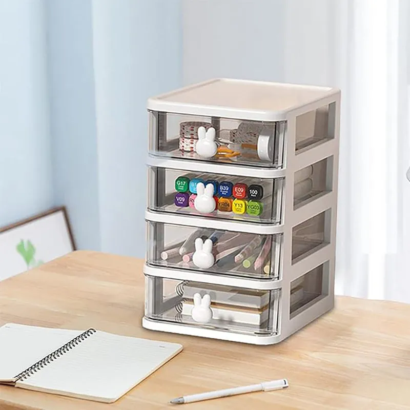Stowly Four Tier Desk Organiser - White media 6