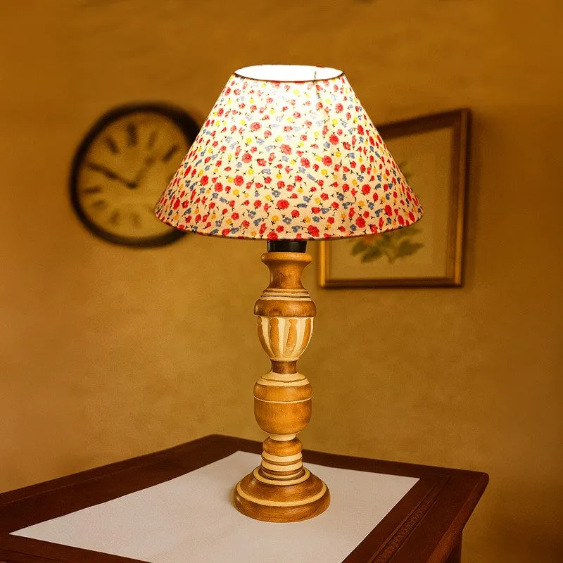 Zenrae Axis Wooden Table Lamp - Multicolor media 3