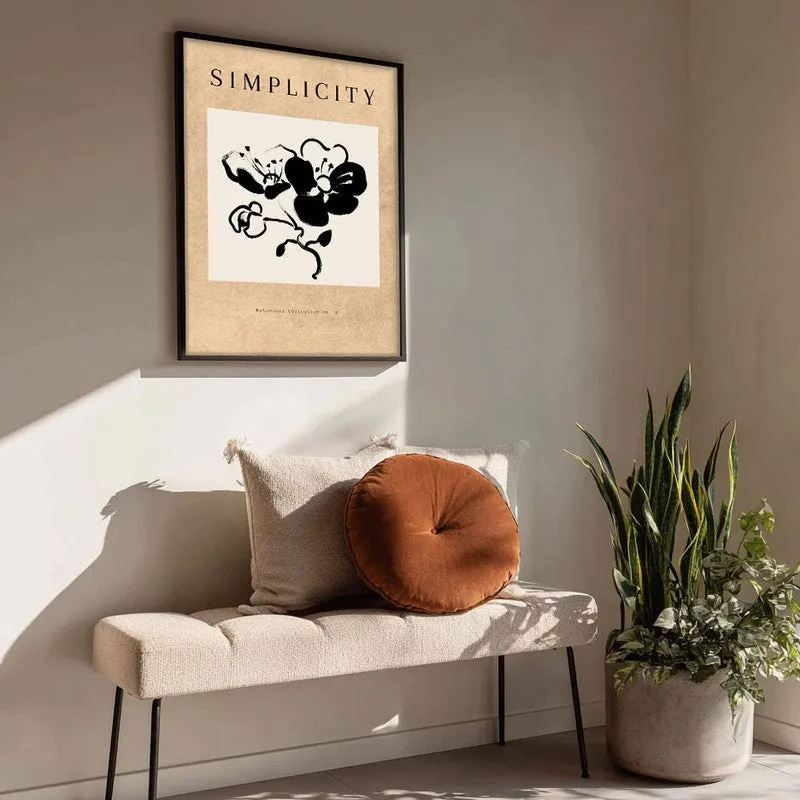 Florenza Canvas Wall Painting With Black Frame media 4