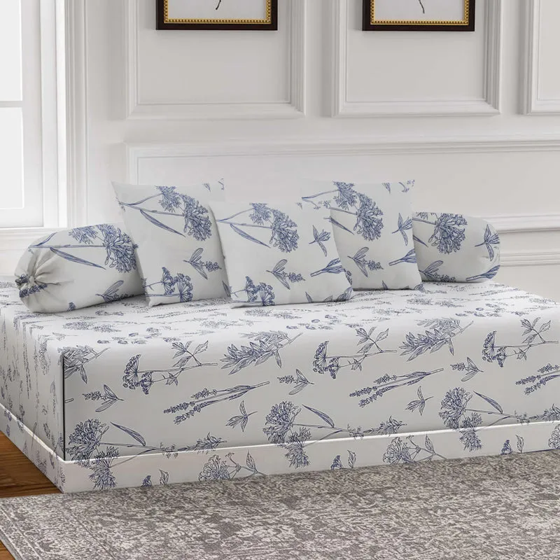 Snowbuds Diwan Set - Six Piece Set media 1