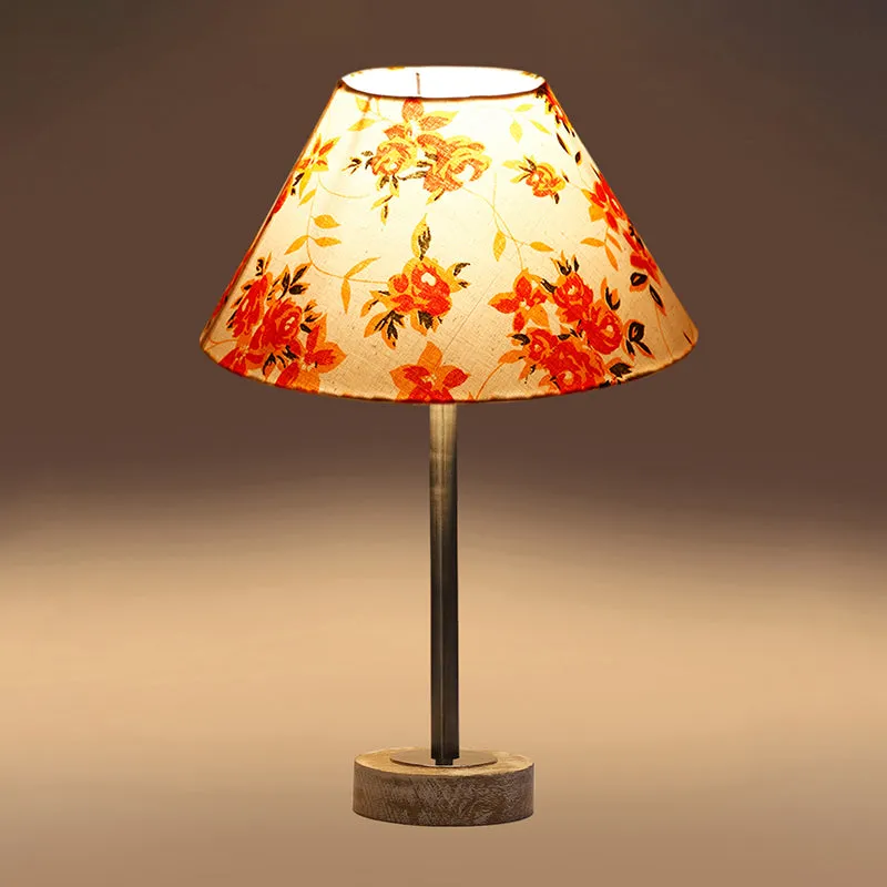 Fleur Cone Rodin Wooden Table Lamp - Multicolor media 6