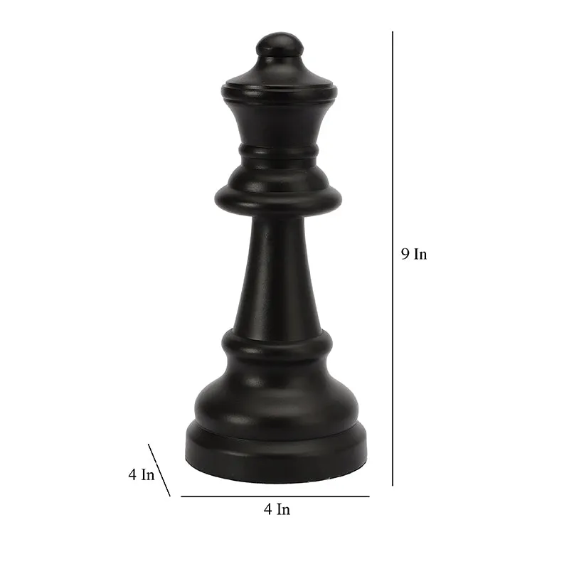 King & Queen Metal Showpiece - Set Of Two media 3