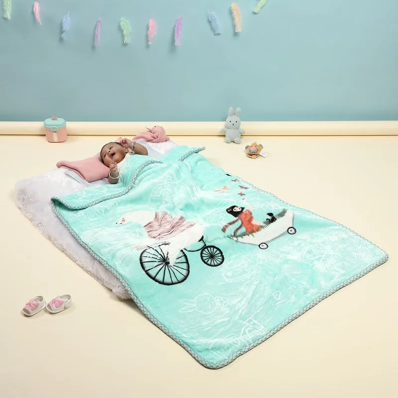 Monte Carlo Whimsical Wanderlust I Blanket - 600 GSM media 1
