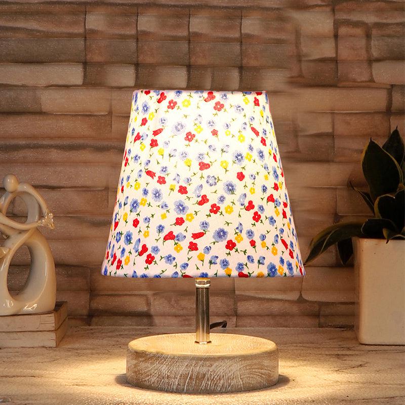 Renvo Color Splash Fabric Table Lamp - Multicolor