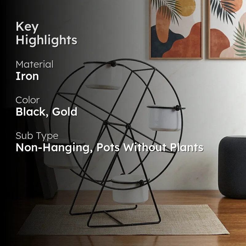Wheel Fun Planter - White media 2