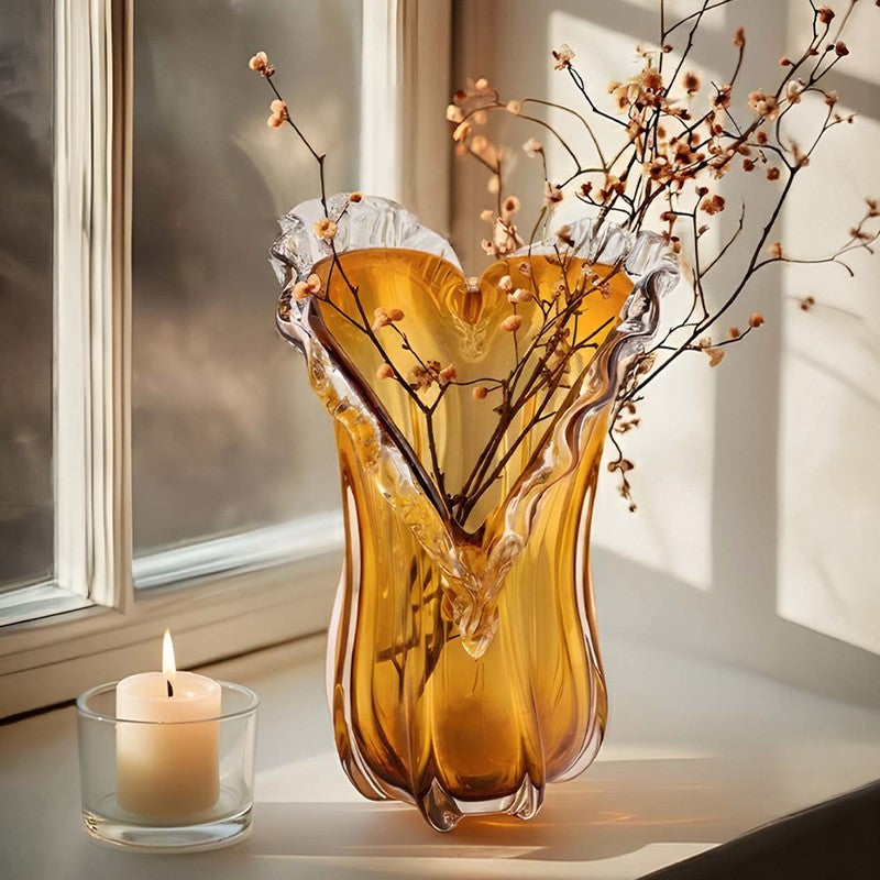 Veloura Glass Vase - Small media 3