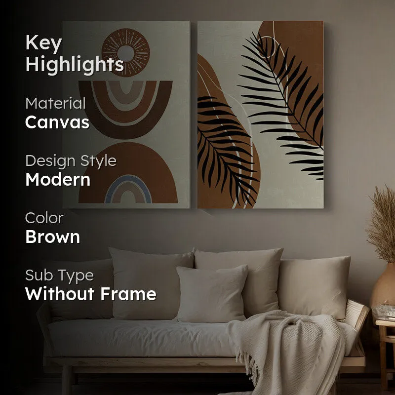 Tones Of Earth Wall Art - Set Of Two media 2