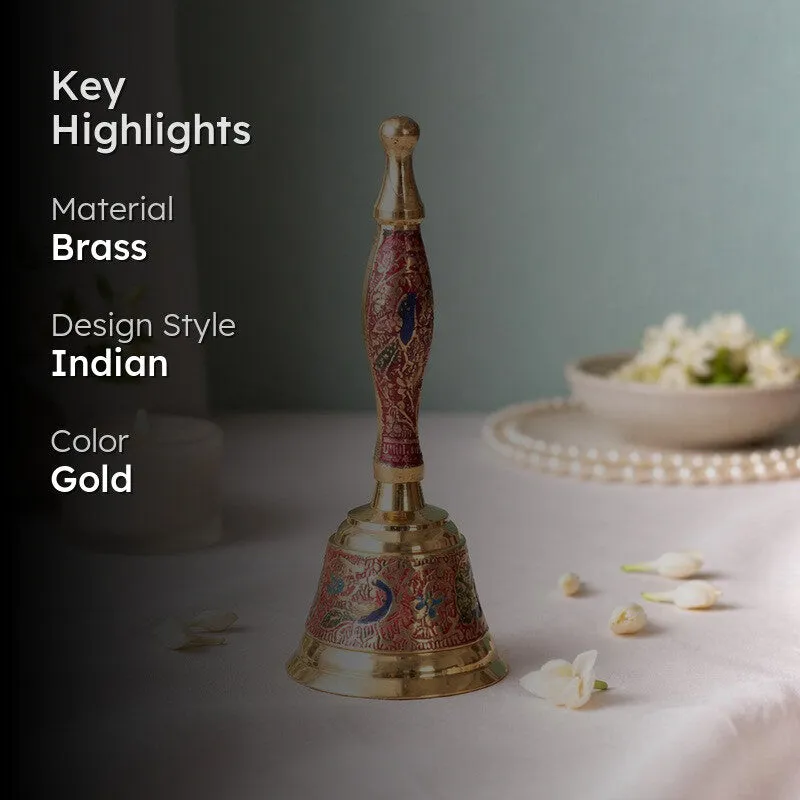 Mangalam Brass Pooja Bell media 2