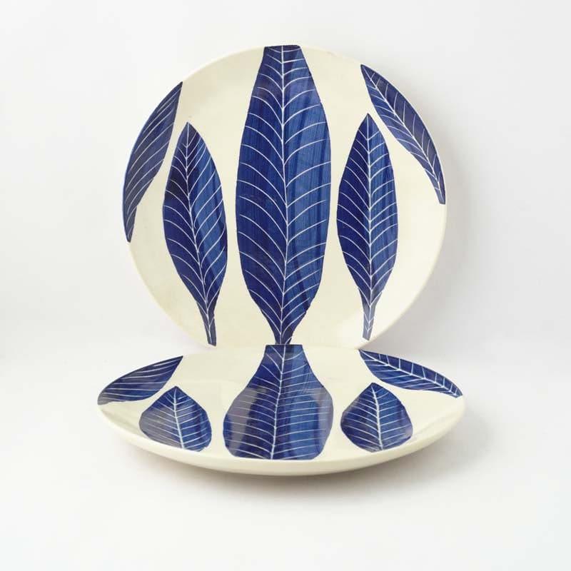 Foliole Ceramic Dinner Plate - Set Of Two media 5