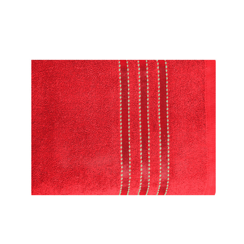 Micro Cotton LuxeDry Comfort Solid Bath Towel - Red media 6