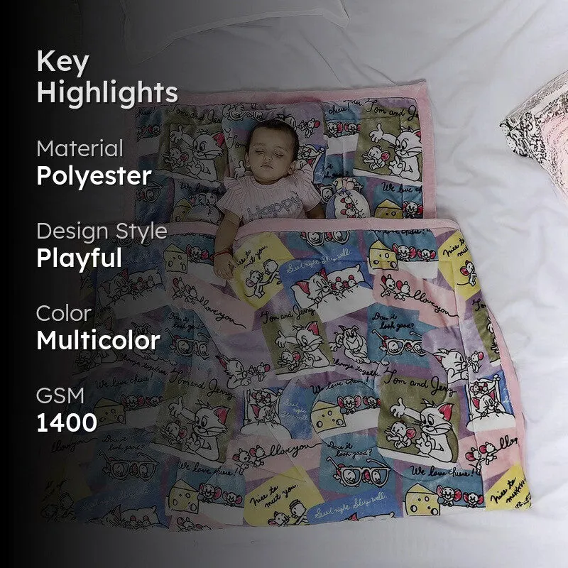 Monte Carlo Dreamy Doodles Blanket - 1400 GSM media 2