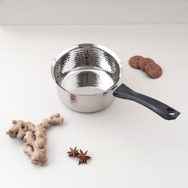 Steel Serendipity Hammered Saucepan 1700 ML / 7 Inches media 3