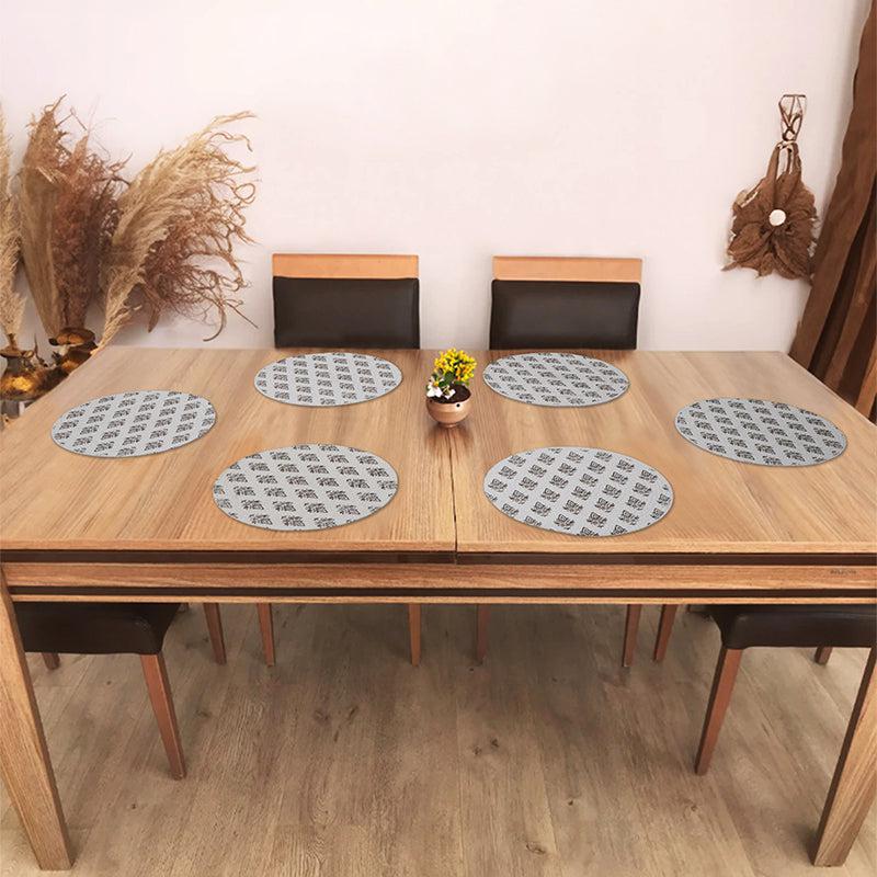 Dvima Round Placemat - Set Of Six