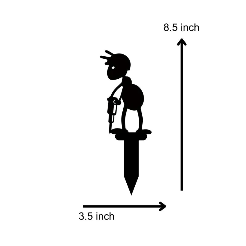 Mrs Ant Garden Stake - Set Of Four media 7