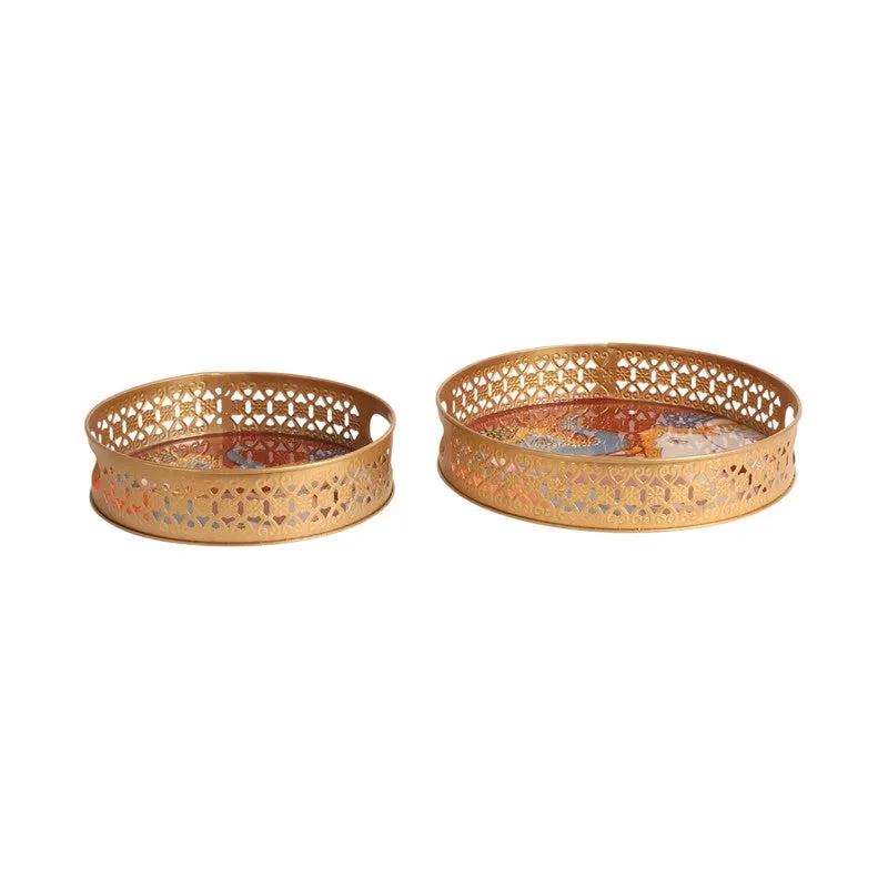 Cocoa Rim Serving Tray - Set of Two media 5