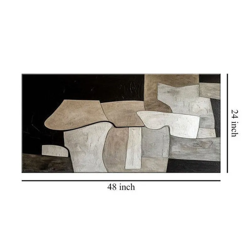 Rock Sone Poly Canvas Wall Painting media 7