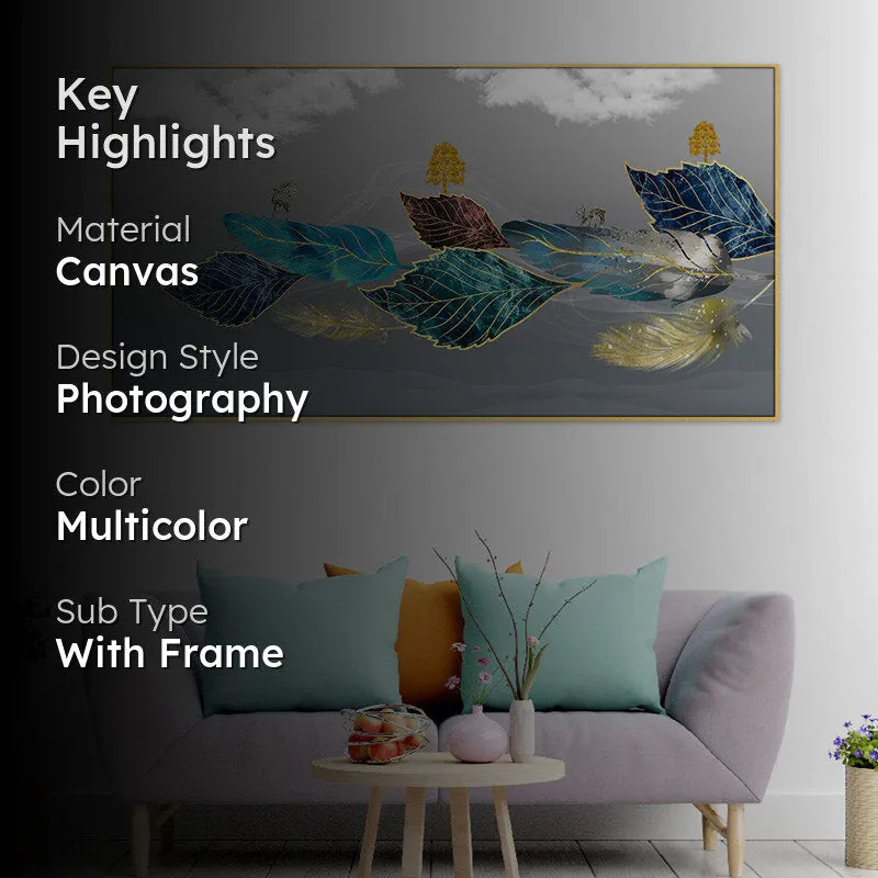 Floral Finara Canvas Wall Painting media 2
