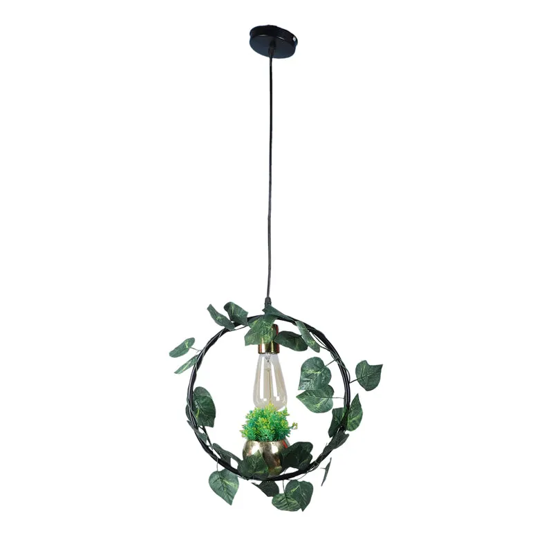 Wreatha Iron Ceiling Lamp media 4