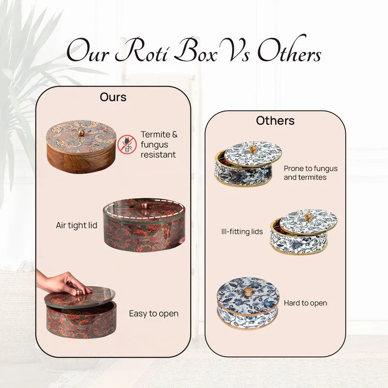 Veronique Roti Box -  White & Brown media 5