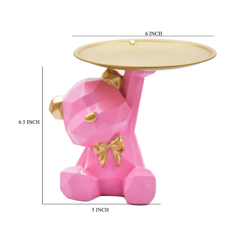 Mr Teddy Showpiece - Pink media 5
