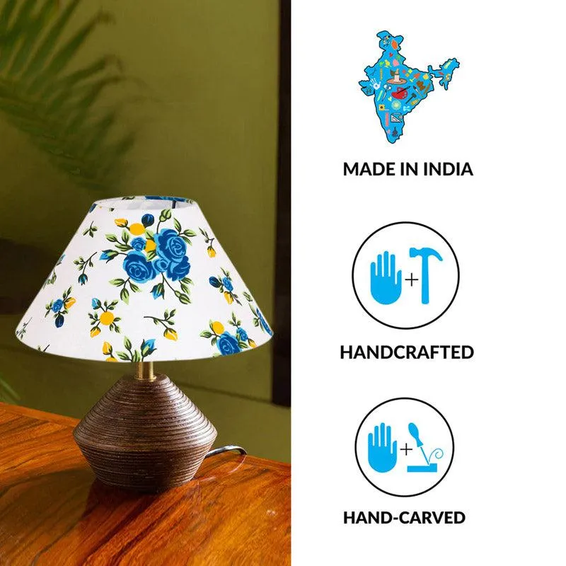 Alba Yami Cone Wooden Table Lamp - Multicolor media 5