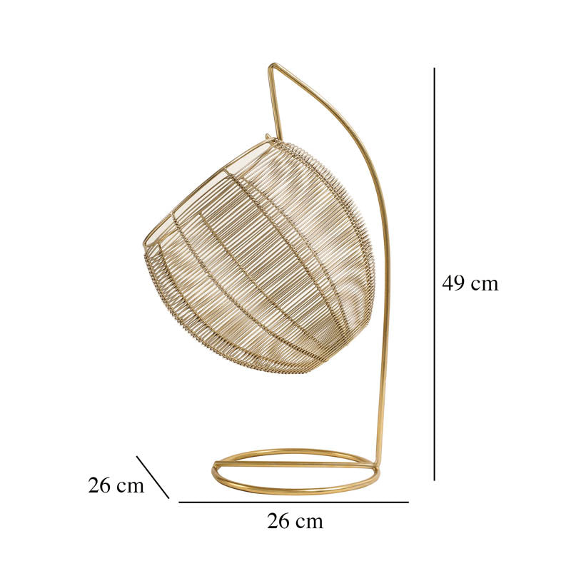 Alavi Fruit Basket - Gold image 5