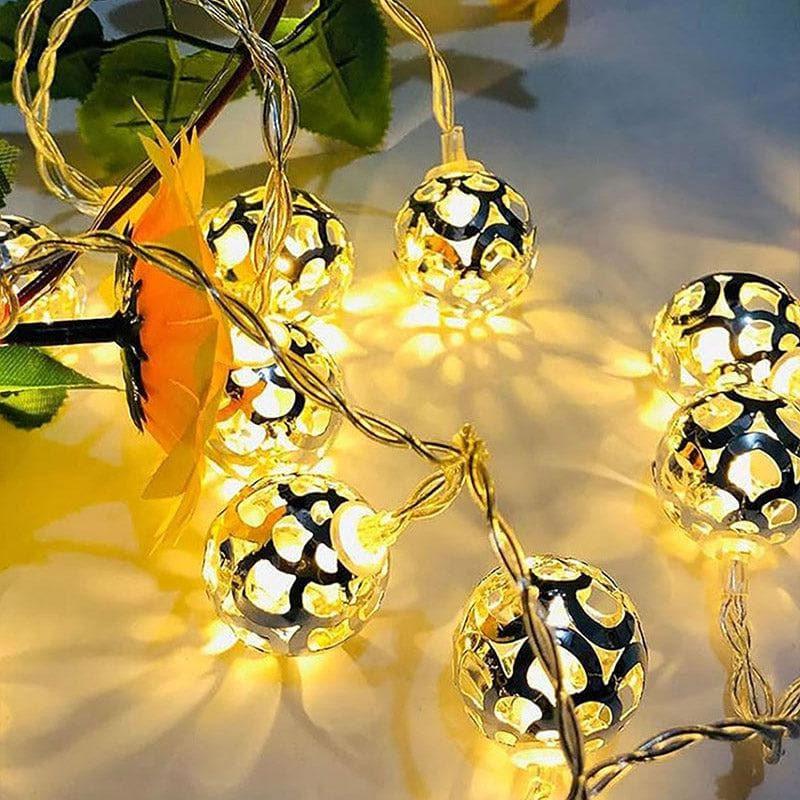 Globe Glow Metal String Light media 3