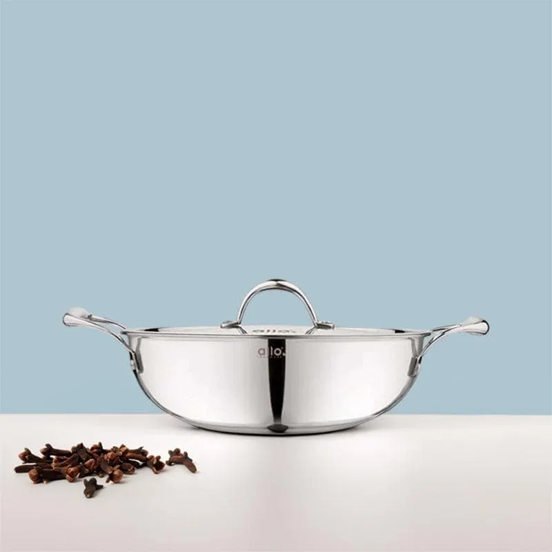 Suko Induction Safe Kadhai With Lid - 4000 mL / 11 Inches media 1