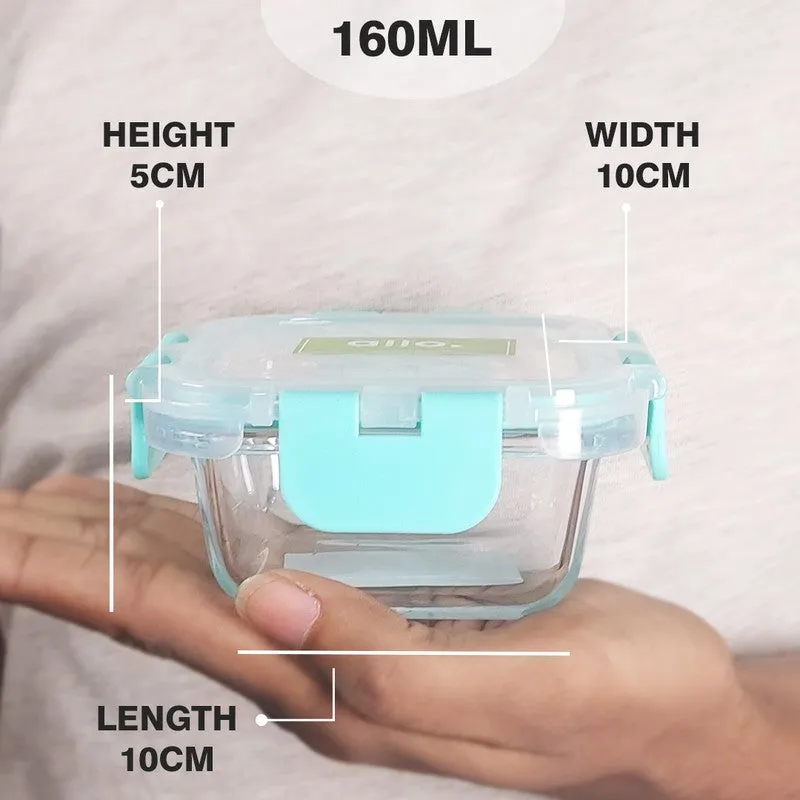 Packro Leak Proof Glass Lunch Box - 160 ML media 12