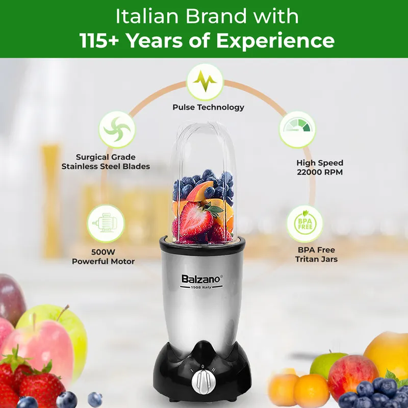 Balzano Bullet Mixer Grinder - 500 W media 5
