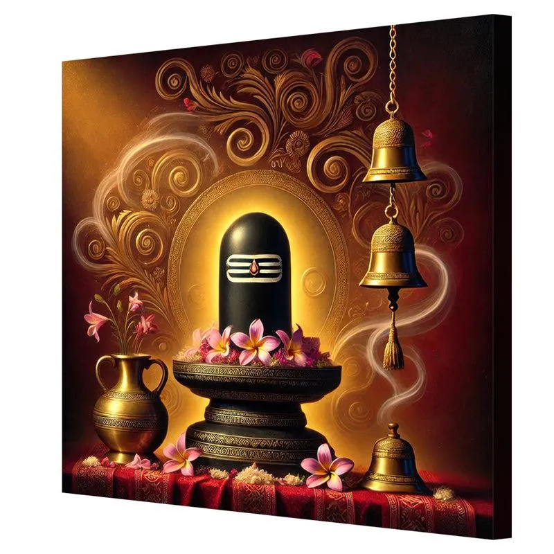 Lingeshwara Wall Painting media 5